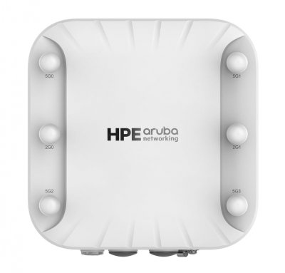 HP E Aruba AP-518 (RW) - Hardened - borne d'acces sans fil - ZigBee, Bluetooth, Wi-Fi 6