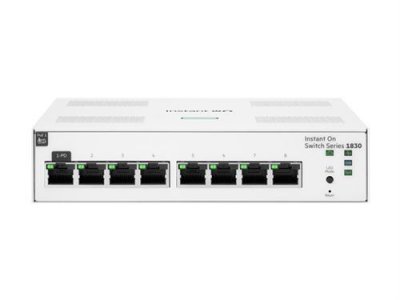 HP E Aruba Instant On 1830 8G Switch - Commutateur - intelligent - 8 x 10/100/1000 - de bureau