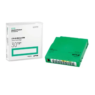 HPE   lto-8 ultrium 30tb rw non custom labeled (20pack) noir