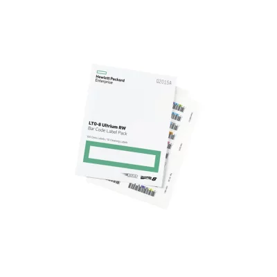 HPE LTO-8 Ultrium RW Bar Code Label Pack - etiquettes code a barres