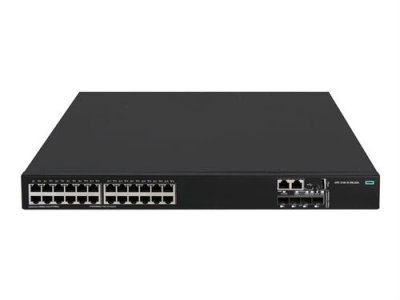 HEWLETT PACKARD ENTERPRISE HPE Networking Comware Switch 24G PoE+ 4SFP+ 1-slot 5140HI - Neuf