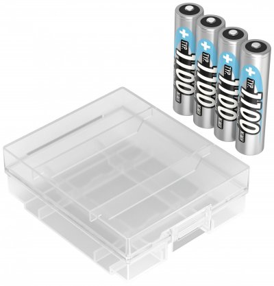 ANSMANN HR03 +Box Pile rechargeable LR3 (AAA) NiMH 1050 mAh 1.2 V 4 pc(s)