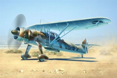  Hs 126a-1 With Bomb Rack Condor Legion Reconnaissance Plane- 1:48e -