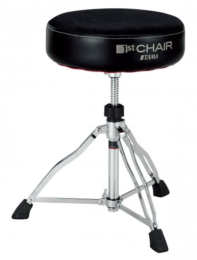 TAMA HT430BC - Si&egrave;ge 1st Chair Round Rider dessus tissu - Si&egrave;ge batterie