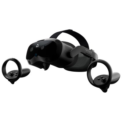 HTC  XR Headset Casque de r&eacute;alit&eacute; virtuelle noir 128 GB avec manettes