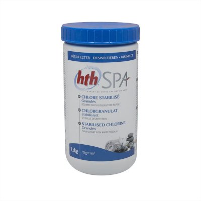 HTH  Spa - Granul&eacute;s de Chlore Stabilis&eacute; 1,2kg