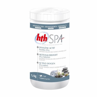 HTH  Spa - Oxyg&egrave;ne actif Pastilles 1,2kg