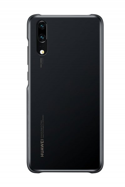HUAWEI  Coque rigide noire translucide  pour P20