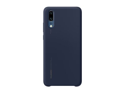 HUAWEI  Coque semi-rigide bleue fonc&eacute;e  pour P20