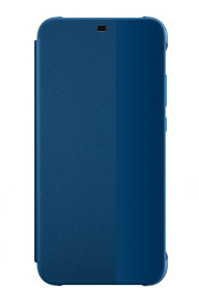 HUAWEI  Officiel Smart View Flip Cover Coque Housse &Eacute;tui pour  P20 Lite - Bleu