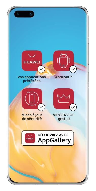 HUAWEI  P40 Pro 5G argent 256 Go