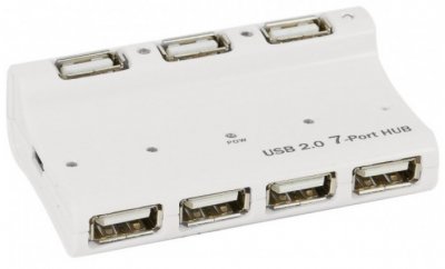 MCAD Hub 7 ports usb 2.0 desktop auto-alimente