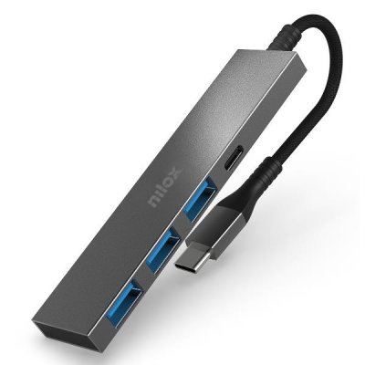 NILOX Hub usb c 3xusb 3.0 1xusbc NXHUBUSBC02