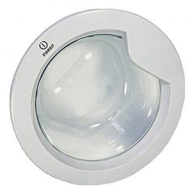 INDESIT Hublot complet avec poignee pour lave linge  - 2966211