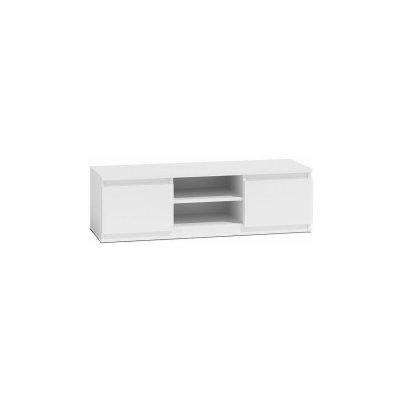HUCOCO  - Meuble tv moderne pour salon 120 cm - Blanc