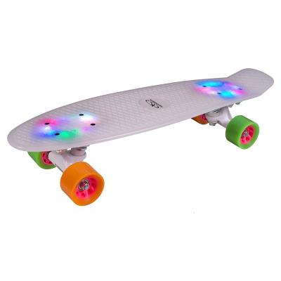 HUDORA  - 12134 - Skateboard Retro Rainglow