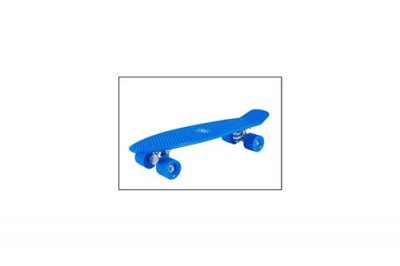 HUDORA  12137 - skateboard retro bleu ciel