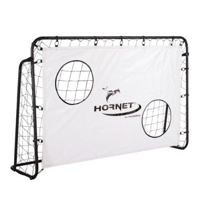 HUDORA  76918 Hornet Cage de Football avec Porte Noir 180 x 60 x 120 cm