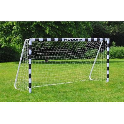 HUDORA  cage stadion 300 - but de football en m&eacute;tal 300 x 90 x 160 cm