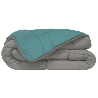 TOISON D OR HUDSON Couette l&eacute;g&egrave;re Microfibre 200g/m&sup2; 240x260cm Galet & Lac