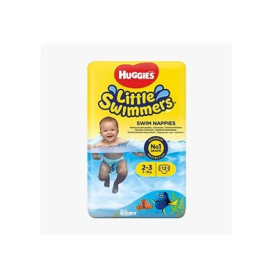 HUGGIES  Little Swimmers Lot de 12 couches Taille 2/3