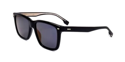 BOSS BY HUGO BOSS Hugo Boss Lunettes de soleil BOSS 1317-S 807 K1 Noir Marron Or Miroir