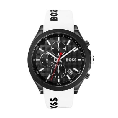 BOSS Hugo  Montre Blanc Chronographe Hommes Velocity 1513718
