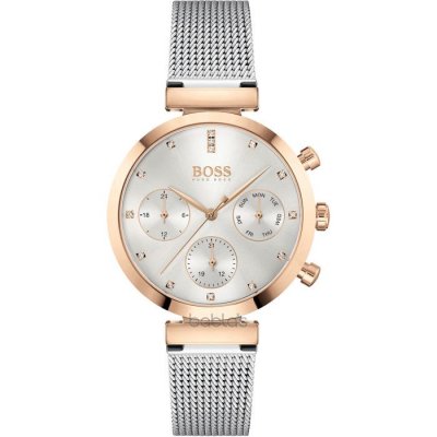 HUGO BOSS -Montre Multi-Cadrans pour Femmes &agrave; movement Quartz en Acier inoxydable - 1502551