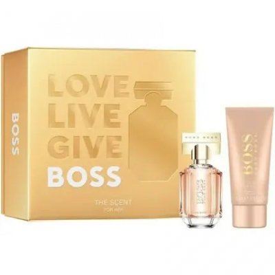 BOSS Hugo  Set The Scent 50ml + Blo 100ml Eau De Parfum Orange Femme