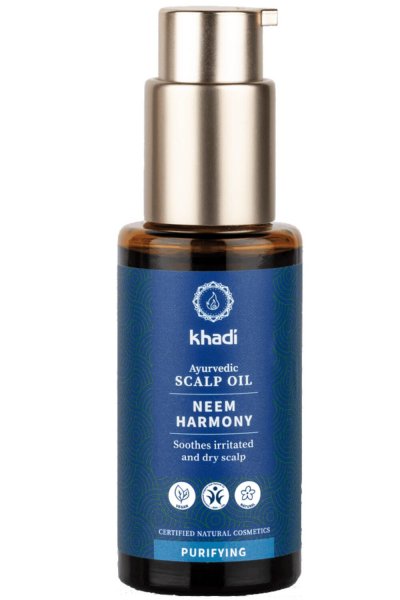 KHADI Huile Capillaire Ayurv&eacute;dique Apaisante & Antipelliculaire - 