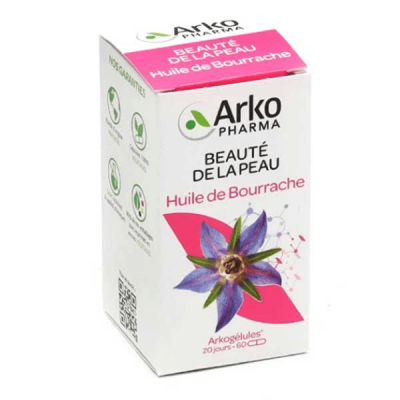 ARKOPHARMA Huile De Bourrache Bio 60 Capsules Arkog&eacute;lules 