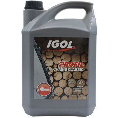 IGOL Huile de cha&icirc;ne filante  pour tron&ccedil;onneuse et &eacute;lagueuse - 5 litres