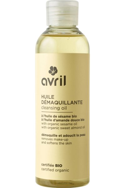 AVRIL Huile demaquillante a l'huile de sesame et d'amande bio 200ml 