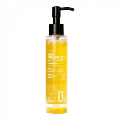 NOVEXPERT Huile d&eacute;maquillante aux 5 om&eacute;gas femme  150 ml
