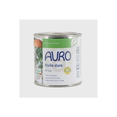 AURO Huile dure pour bois N&deg;126 Classic (Volume : 0,375 litre)