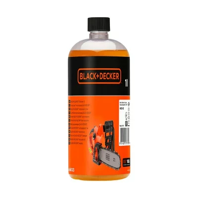 BLACK & DECKER Huile &eacute;cologique bio pour tron&ccedil;onneuse BLACK et DECKER - 1 L - 84450