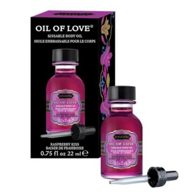 KAMASUTRA Huile Embrassable Corporelle Oil Of Love 22 ml - Parfum : Framboise
