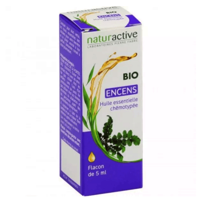 NATURACTIVE Huile Essentielle Bio Ch&eacute;motyp&eacute;e Encens  - Le Flacon De 5ml