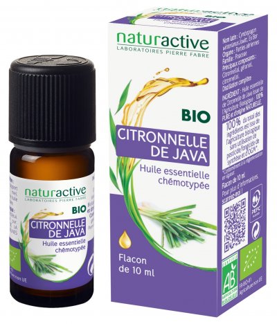 NATURACTIVE Huile Essentielle Bio Citronnelle De Java 10 ml 