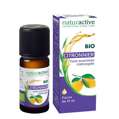 NATURACTIVE Huile Essentielle Bio Citronnier  - Le Flacon De 10ml