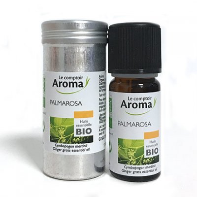LE COMPTOIR AROMA Huile Essentielle Bio Palmarosa 10ml 