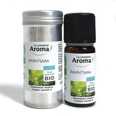 LE COMPTOIR AROMA Huile Essentielle Bio Ravintsara 10ml 