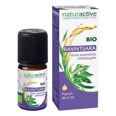 NATURACTIVE Huile Essentielle Bio Ravintsara  - Le Flacon De 5ml