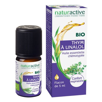 NATURACTIVE Huile Essentielle Bio Thym &Agrave; Linalol  - Le Flacon De 5ml