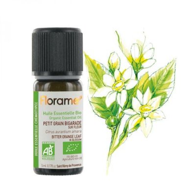 FLORAME Huile essentielle biologique Petit Grain Bigarade 10ml 