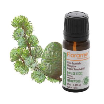 FLORAME Huile essentielle - c&egrave;dre atlas bio cedrus atlantica - 10ml