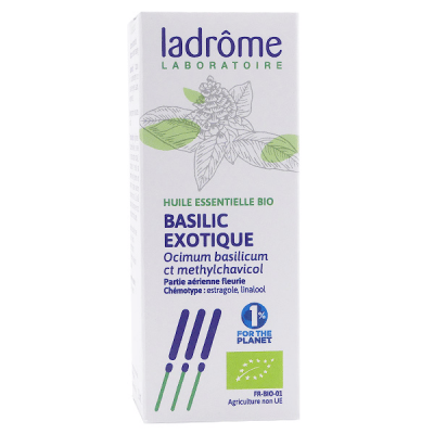 LADROME Huile Essentielle De Basilic Exotique Bio 10ml Ladr&ocirc;me