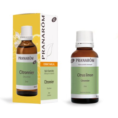 PRANAROM Huile Essentielle De Citron Bio 30ml Les Huiles Essentielles Pranar&ocirc;m