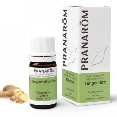 PRANAROM Huile Essentielle De Gingembre 5ml Les Huiles Essentielles Pranar&ocirc;m