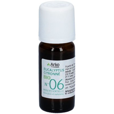 ARKO ESSENTIEL Huile essentielle eucalyptus citronn&eacute; bio 10ml